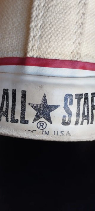 Zapatillas Converse all Star Made in USA años 90