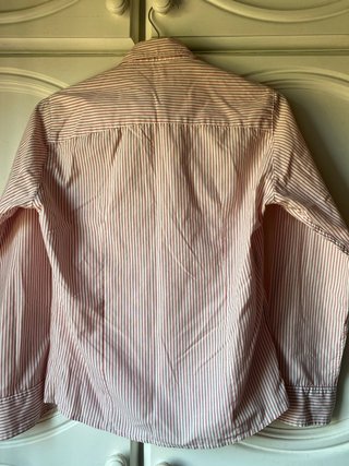 Camisa Tommy Hilfiger Rayas Rosas y Blancas