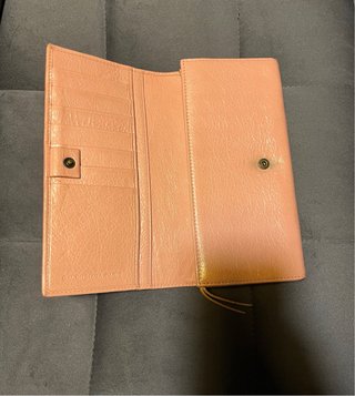 Portafoglio Balenciaga rosa antico