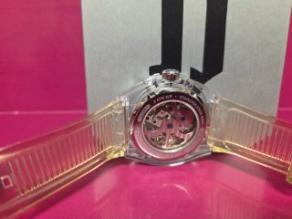 Reloj Police Esqueleto Transparente
