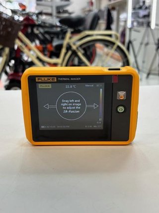 CAMARA TERMOGRAFICA FLUKE PTI120 CON CABLE Y CAJA