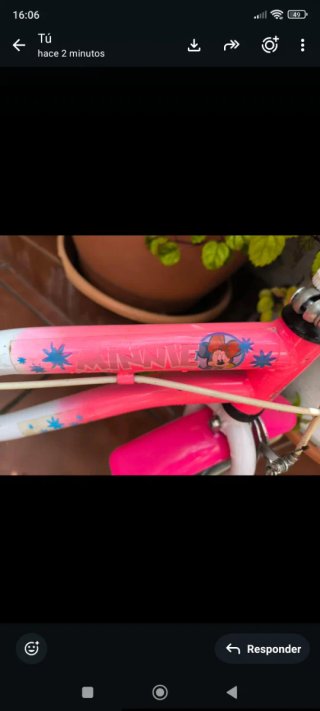 Bicicleta Disney Vintage Años 2000