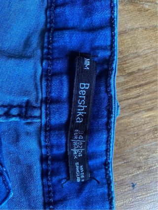 Pantalones cortos vaqueros azules