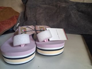Sandalias Tommy Hilfiger plataforma multicolor
