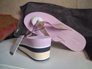 Sandalias Tommy Hilfiger plataforma multicolor