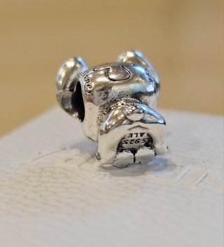 Charm Pandora Stitch Disney Plata