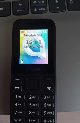 Móvil Alcatel 1066G Negro