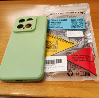 Funda Silicona Verde  Xiaomi 14
