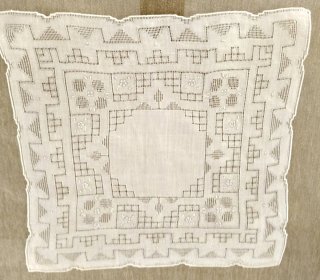 Pañuelo de boda antiguo