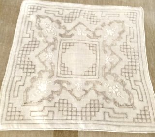 Pañuelo de boda antiguo