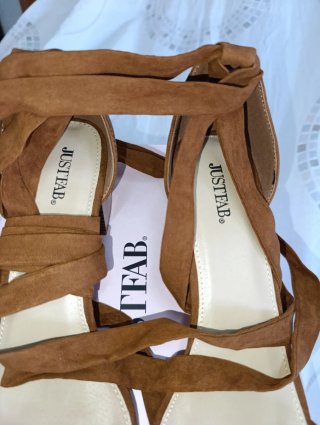 Sandalias JustFab Gaeta Talla 43 SM01