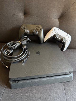 Consola PS4 (PlayStation 4) Negra + 2 Mandos