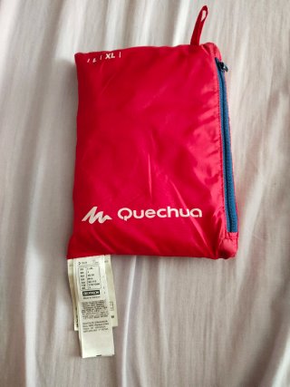 Chubasquero Quechua Rosa