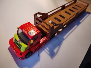 Remolque camión 1/32