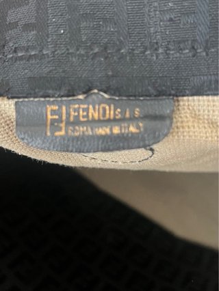Borsa Fendi Vintage Nero