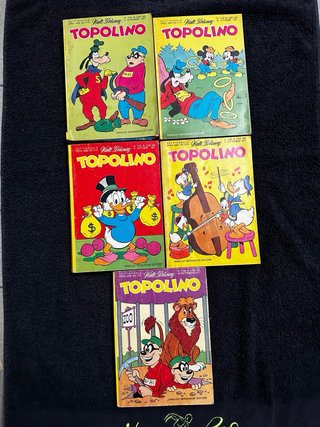 Lotto 10 Fumetti "Topolino" (Anno 1977) -
