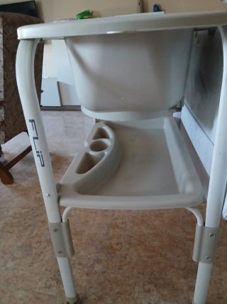 Bañera cambiador para bebé con estampado