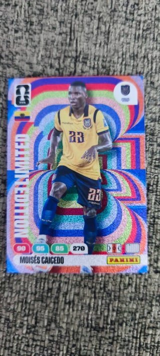 Panini Moises Caicedo Limited Edition