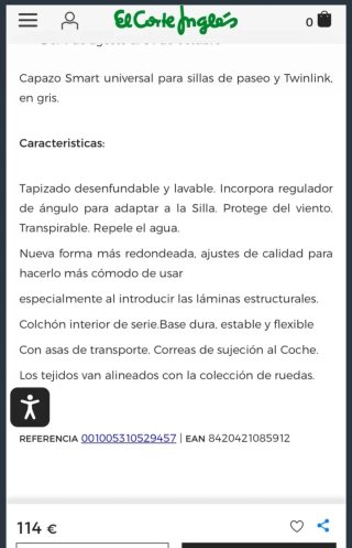 Capazo Jané Smart universal
