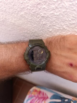 Casio G-Shock Step Tracker Verde