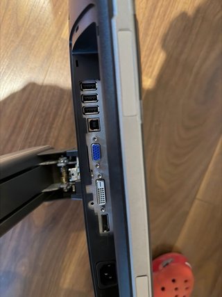 Monitor Dell Negro y Gris