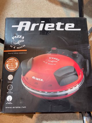 Horno Pizza Ariete 909 - 4 Minutos