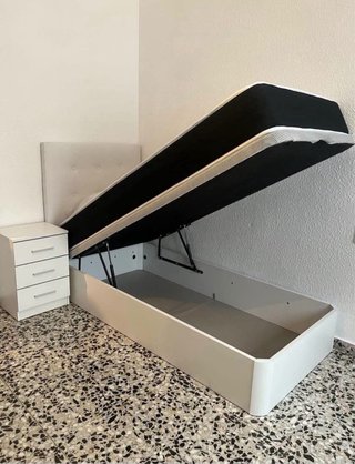 Base Cama Canapé Abatible Madera