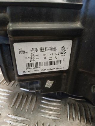 VOLKSWAGEN POLO  FARO DELANTERO IZQUIERDO