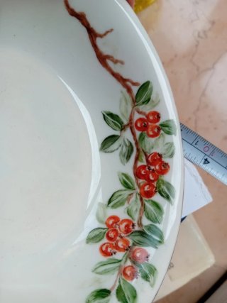 Ciotolina Macedonia dipinta a mano