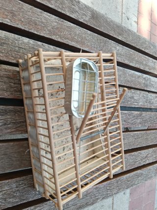 Jaula Silvestrismo Plana Madera