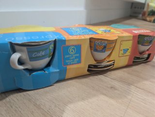 Juego 6 Tazas nuevo