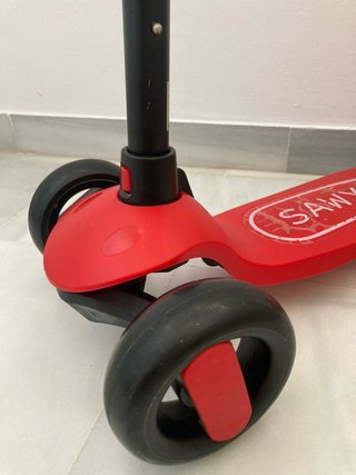Patinete infantil Sawyer 3 ruedas rojo