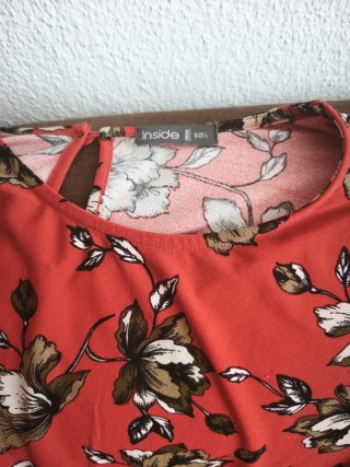 Vestido estampado floral verano