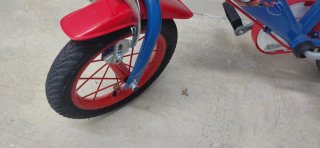 Bicicleta infantil Spiderman
