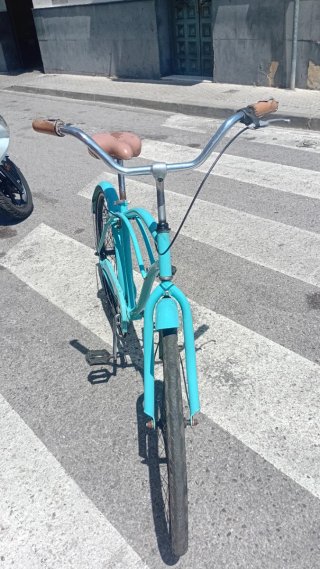 Bicicleta Playera Turquesa