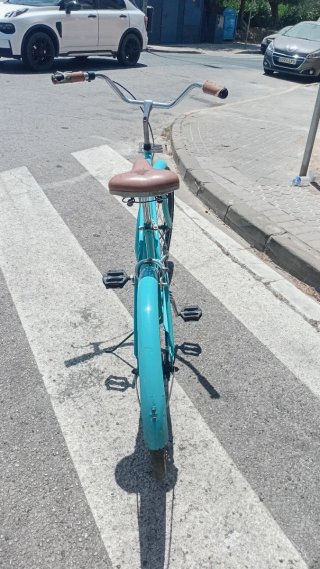 Bicicleta Playera Turquesa