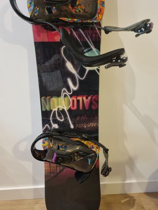 Tabla Snowboard Salomon 154cm + Funda