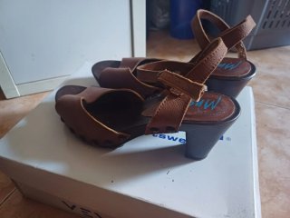 Sandalias de tacón de verano 38/39