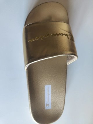 Chanclas Champion Doradas Talla 42.5