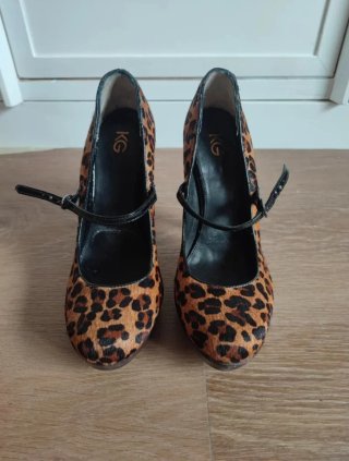 Scarpe decolté KG Kurt Geiger leopardate