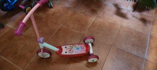 Patinete infantil 3 ruedas Princesas Disney