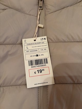 Chaleco Alvaro Moreno Talla L