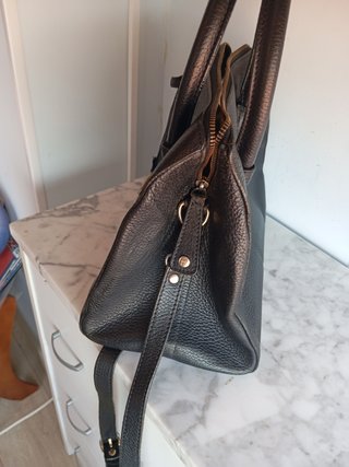 Bolso Piel Negro Victorio & Lucchino