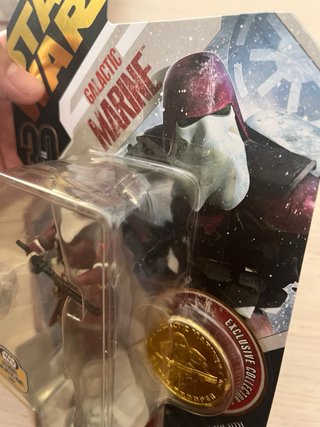 Star Wars Marine Galactic Hunt 2007 Moneda Dorada