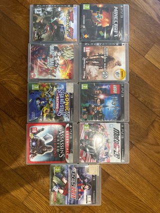 PlayStation 3 Super Slim + 9 juegos y 2 mandos