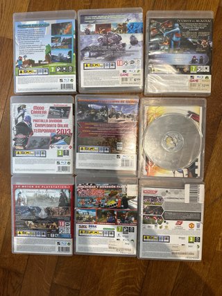 PlayStation 3 Super Slim + 9 juegos y 2 mandos