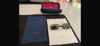 Occhiali Gucci Originali Oro Grigio