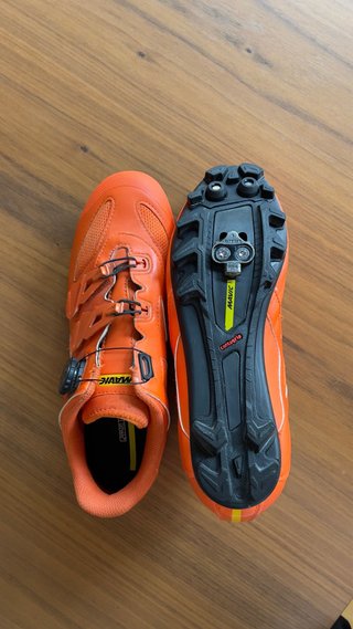 Zapatillas Spinning Mavic Naranja