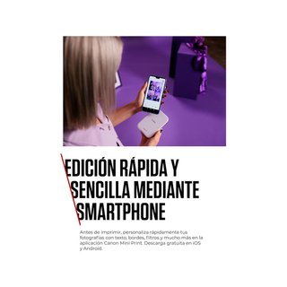 Canon Zoemini 2 impresora portátil Bluetooth