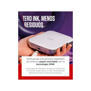Canon Zoemini 2 impresora portátil Bluetooth